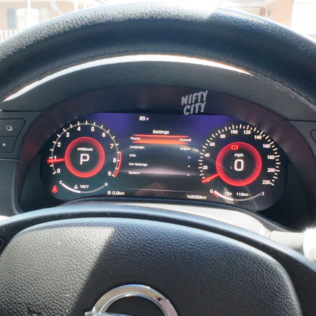 Infiniti G35 2006-2009 Digital Instrument Cluster Dash Upgrade - Nifty City