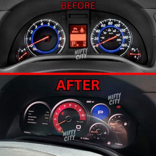 Infiniti G35 2006-2009 Fitout Set (14.5" Tesla Screen & Digital Cluster) - Nifty City
