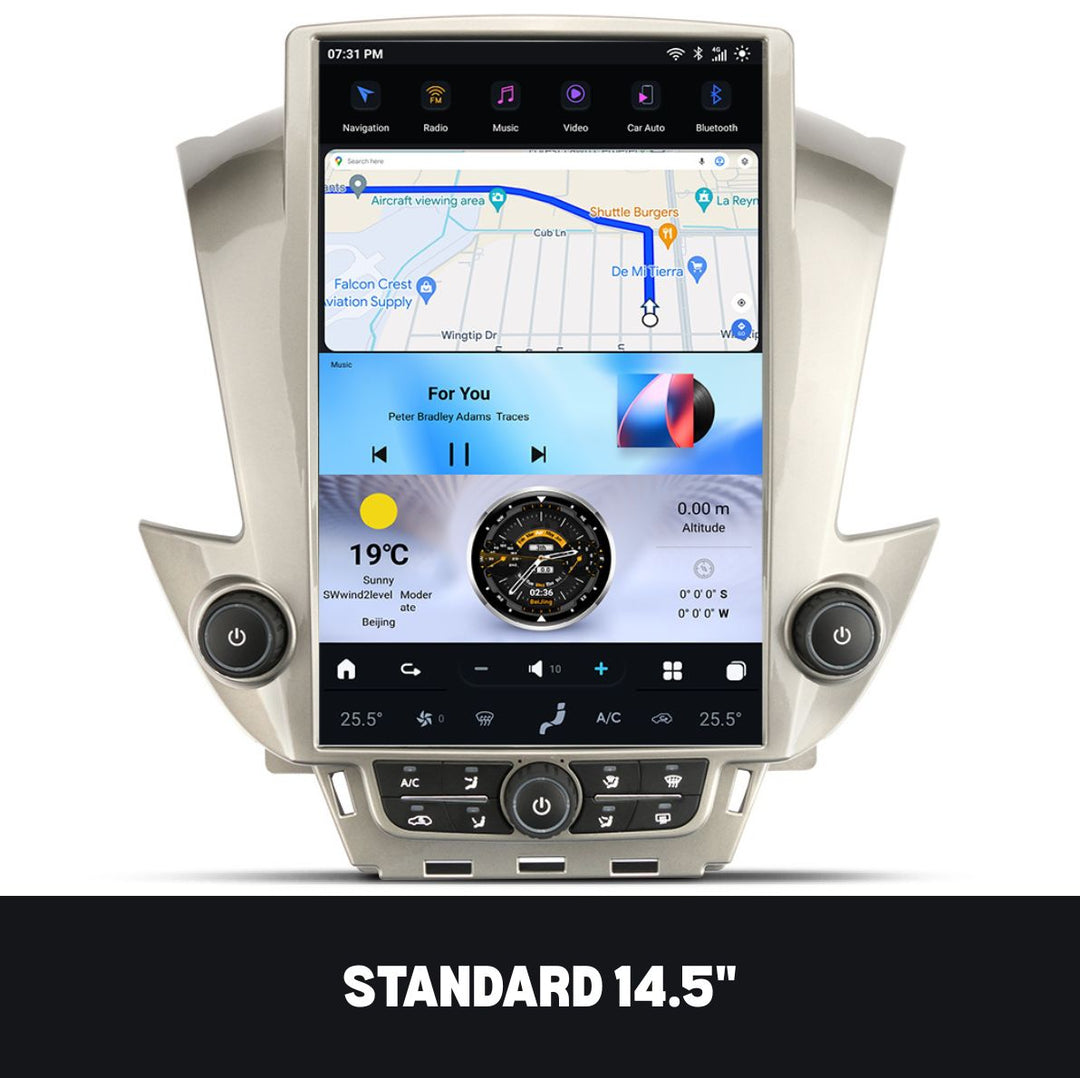 Chevrolet Suburban 2015-2018 Apple CarPlay & Android Auto Tesla Screen