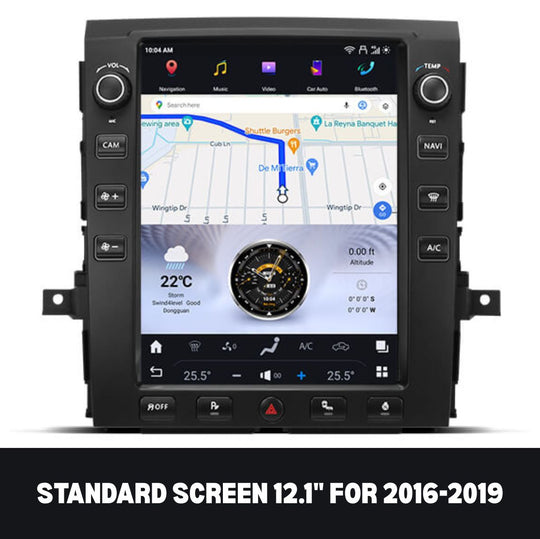 Nissan Titan 2016-2025 Apple CarPlay & Android Auto Tesla Screen - Nifty City