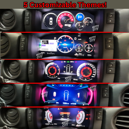 Nissan GT-R 2008-2024 Digital Instrument Cluster Dash Upgrade R35 - Nifty City