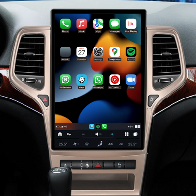 Jeep Grand Cherokee 2013-2020 Apple CarPlay & Android Auto Tesla-Style - Nifty City