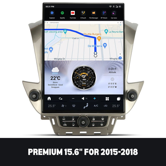 GMC Yukon 2015-2018 Apple CarPlay & Android Auto Tesla Screen