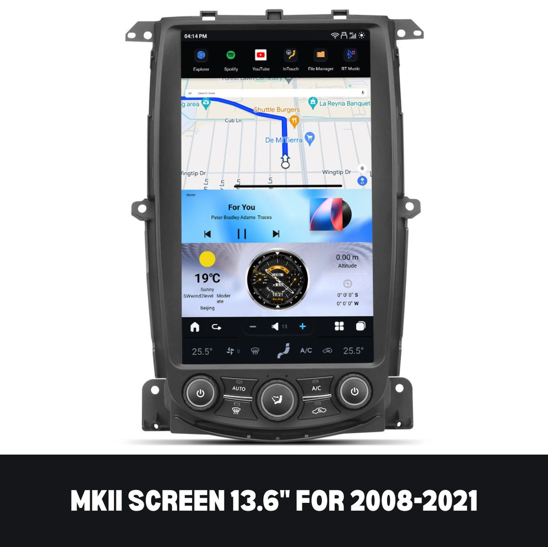 Nissan 370Z 2009-2022 Fitout Set (13.6" Tesla Screen & Digital Cluster)