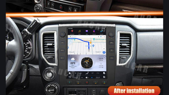 Nissan Titan 2016-2025 Apple CarPlay & Android Auto Tesla Screen - Nifty City