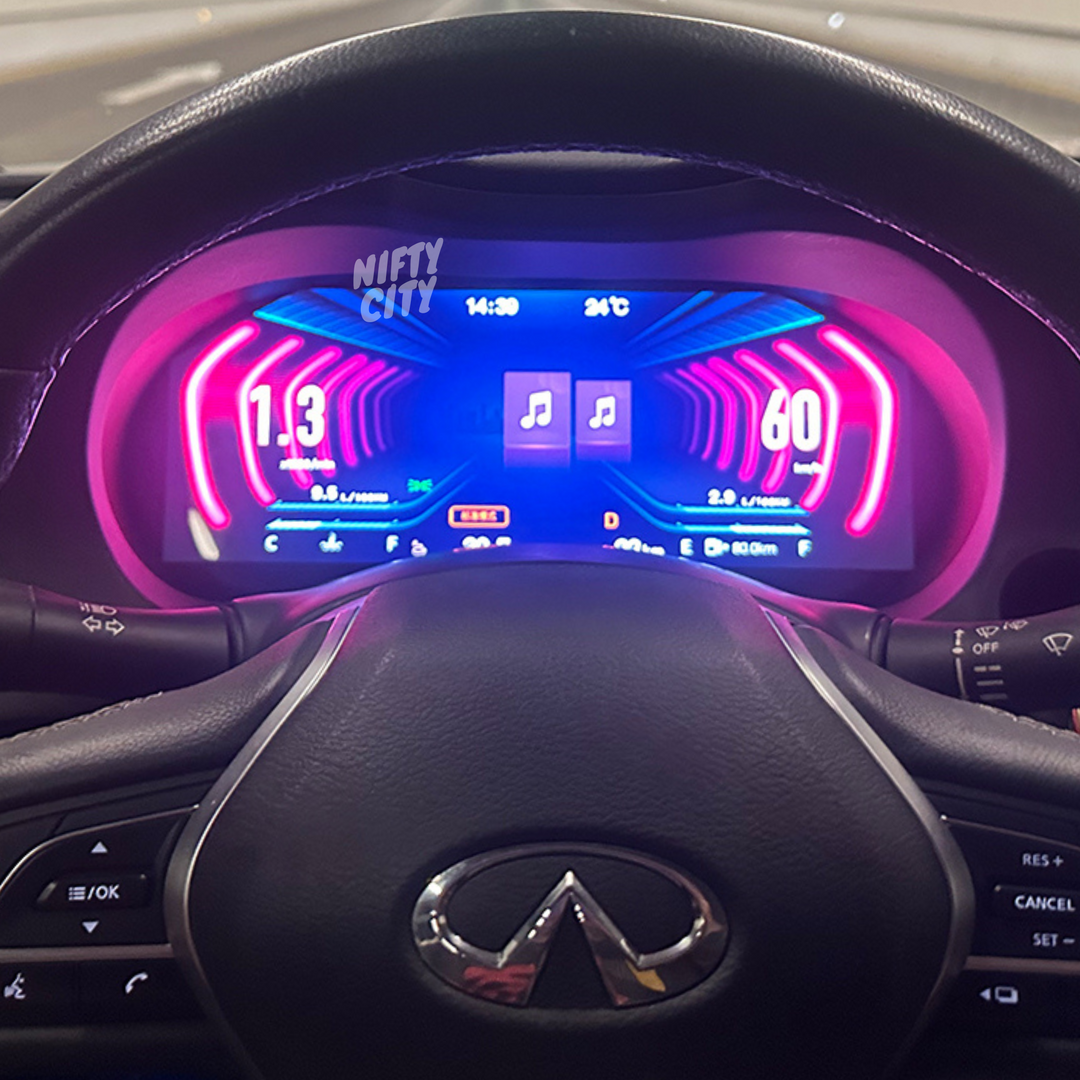Infiniti Q50 2013-2020 Digital Instrument Cluster Dash Upgrade - Nifty City