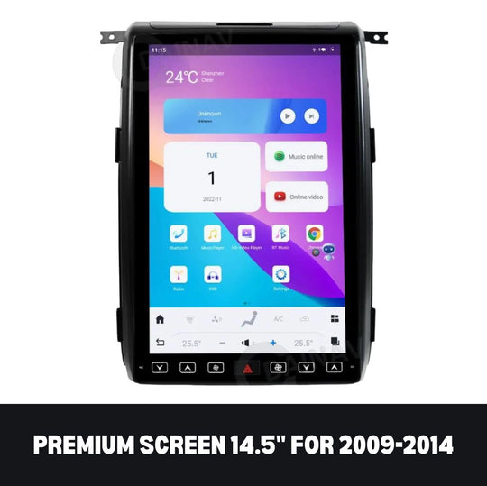 Ford F-150 Apple CarPlay Android Auto Tesla Screen 2009-2026