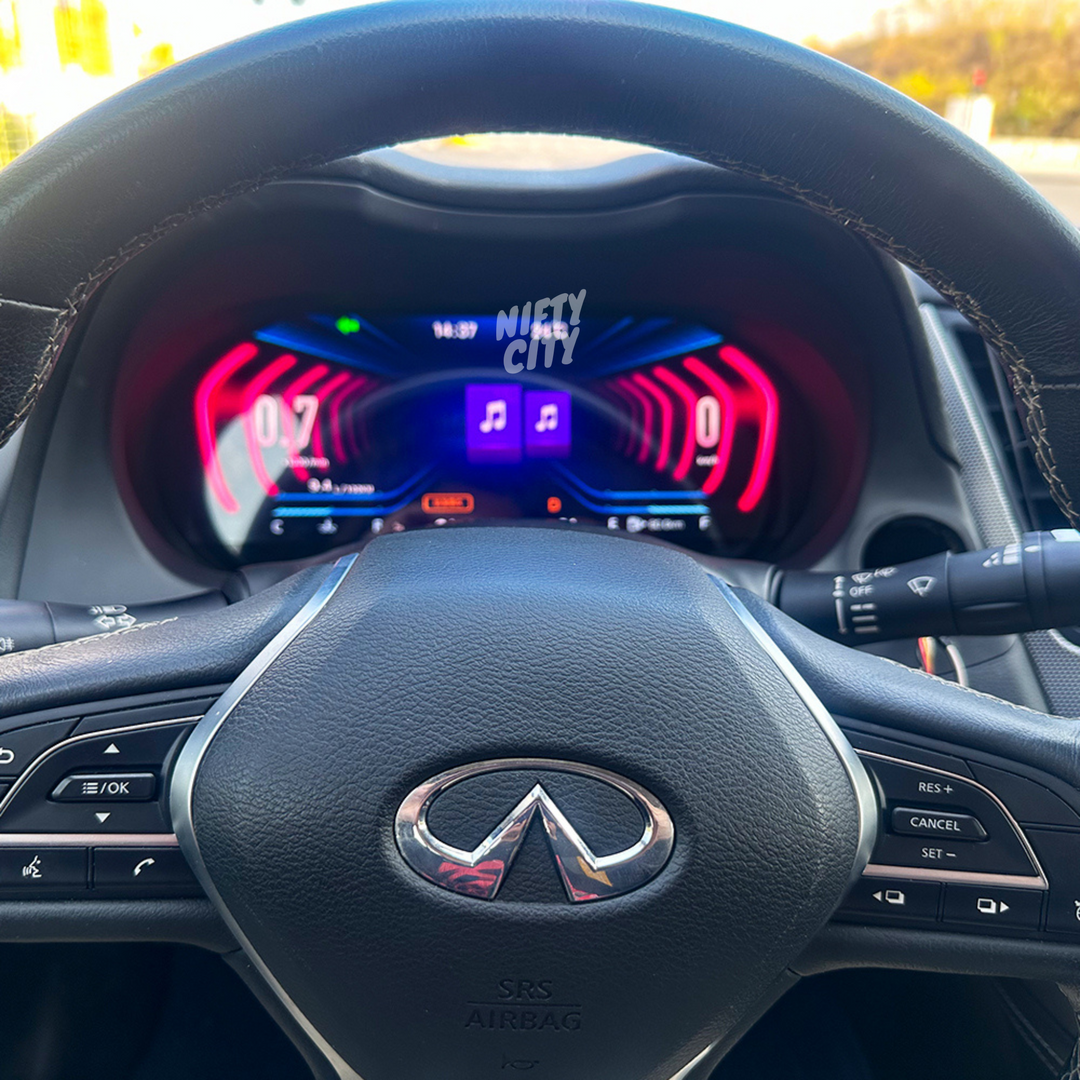 Infiniti Q50 2013-2020 Digital Instrument Cluster Dash Upgrade - Nifty City