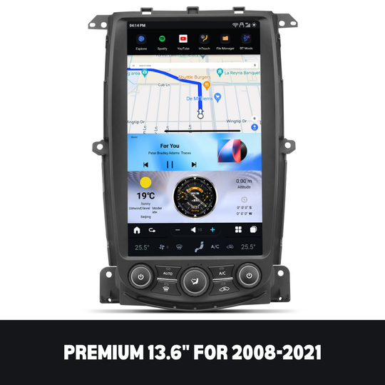 The Ultimate 370Z Digital Cockpit Bundle (Tesla Screen + Cluster + Gauges)