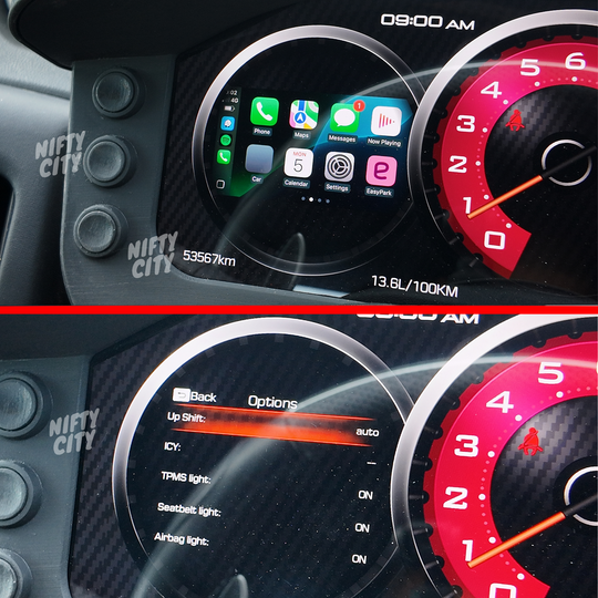 Nissan 370Z 2009-2022 Digital Instrument Cluster Dash Speedo Upgrade - Nifty City