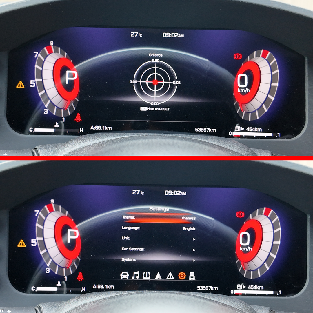 Nissan 370Z 2009-2022 Digital Instrument Cluster Dash Speedo Upgrade