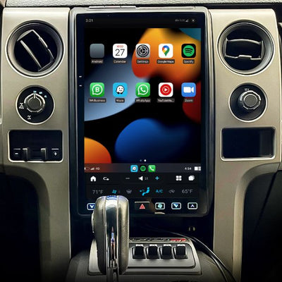 Ford F-150 2009-2020 Apple CarPlay & Android Auto Tesla-Style 14.4" - Nifty City