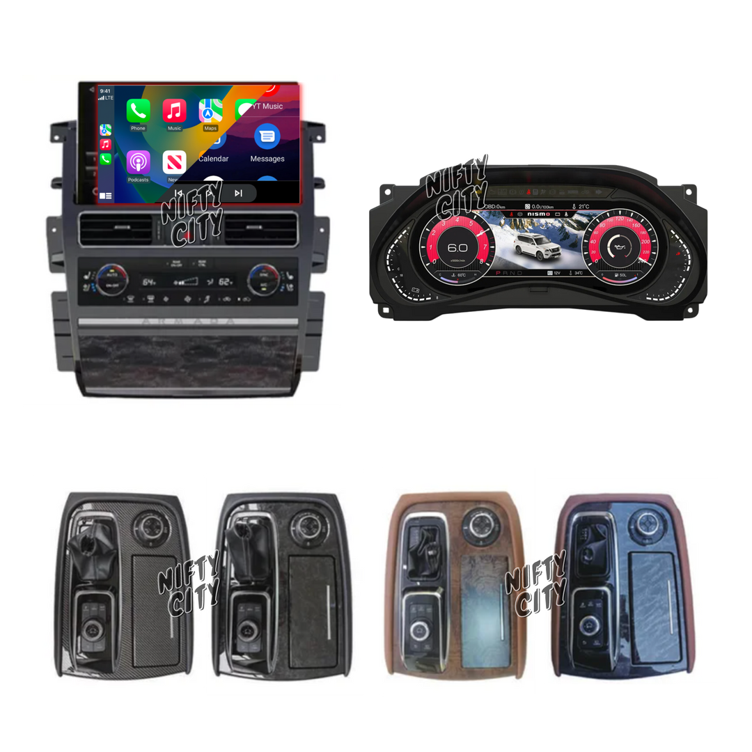 Infiniti QX80 2013-2020 Fitout Set (13.3" Screen, 12.3" Digital Cluster & Centre Console) - Nifty City