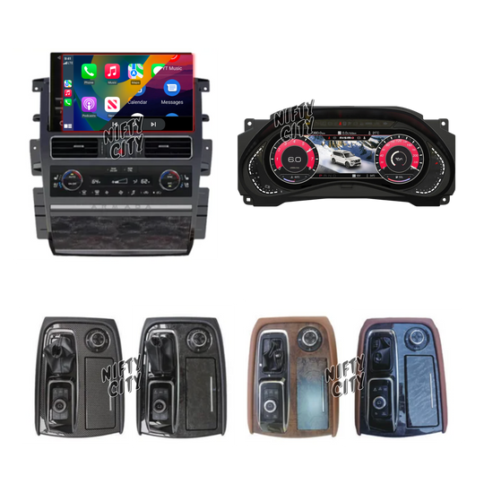 Infiniti QX80 2013-2020 Fitout Set (13.3" Screen, 12.3" Digital Cluster & Centre Console) - Nifty City