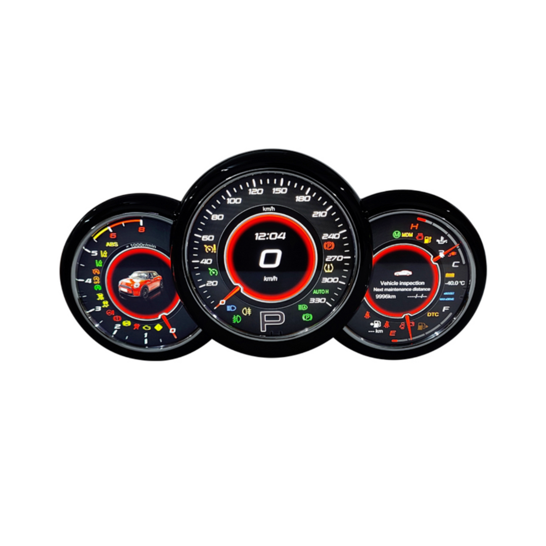 MINI Cooper Countryman 2014-2023 LCD Digital Instrument Cluster Dash Upgrade Speedometer - Nifty City