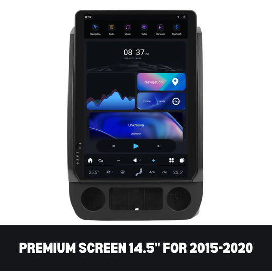 Ford F-150 Apple CarPlay Android Auto Tesla Screen 2009-2026