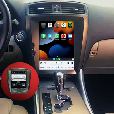 Lexus IS250 IS350 2005-2012 Apple CarPlay & Android Auto Tesla-Style - Nifty City