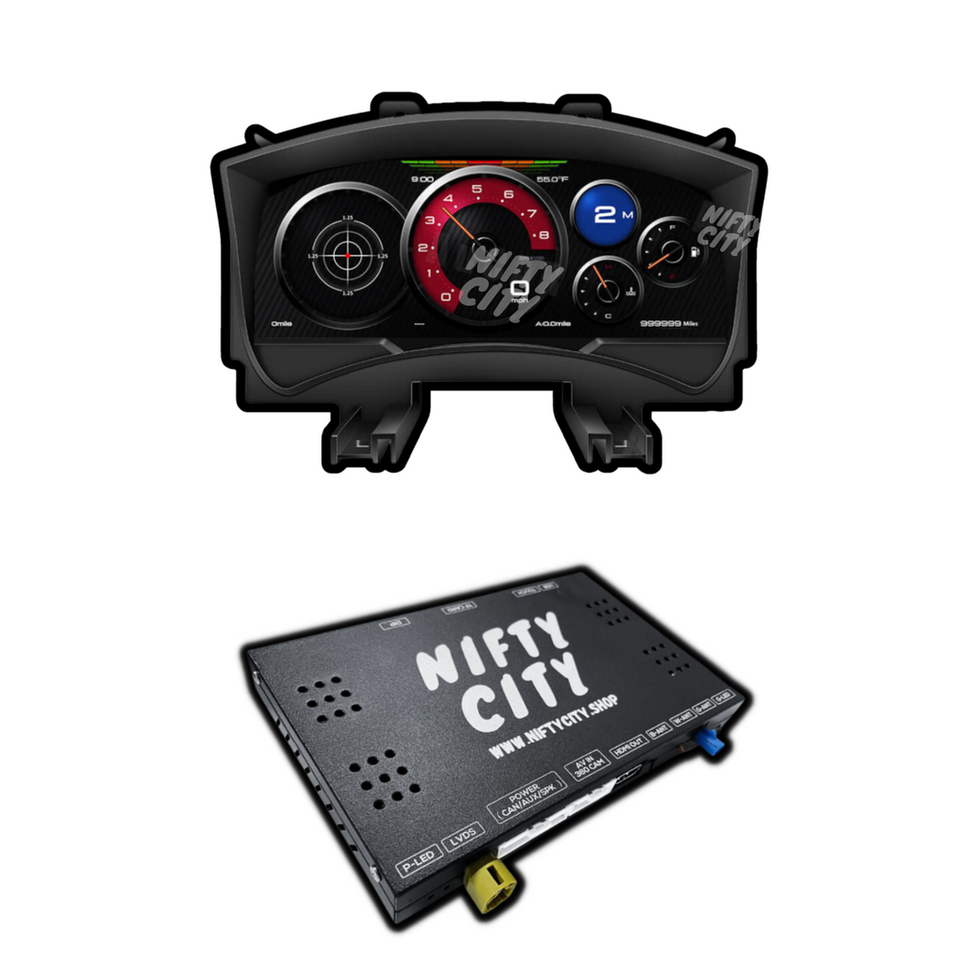 Nissan GT-R 2008-2016 Fitout Set (OEM Integration & Digital Cluster) - Nifty City