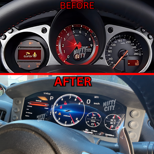 Nissan 370Z 2009-2022 Fitout Set (Integration Module & Digital Cluster) - Nifty City
