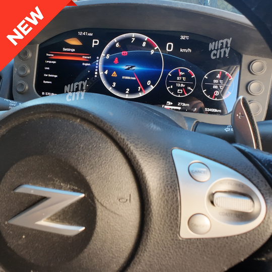 Nissan 370Z 2009-2022 Digital Instrument Cluster Dash Speedo Upgrade - Nifty City
