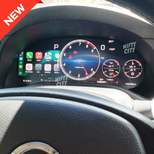 Nissan Skyline 370GT 2006-2014 Digital Instrument Cluster Dash Upgrade - Nifty City