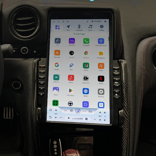 Nissan GT-R 2008-2016 Fitout Set (13.6" Tesla Screen & Digital Cluster) - Nifty City