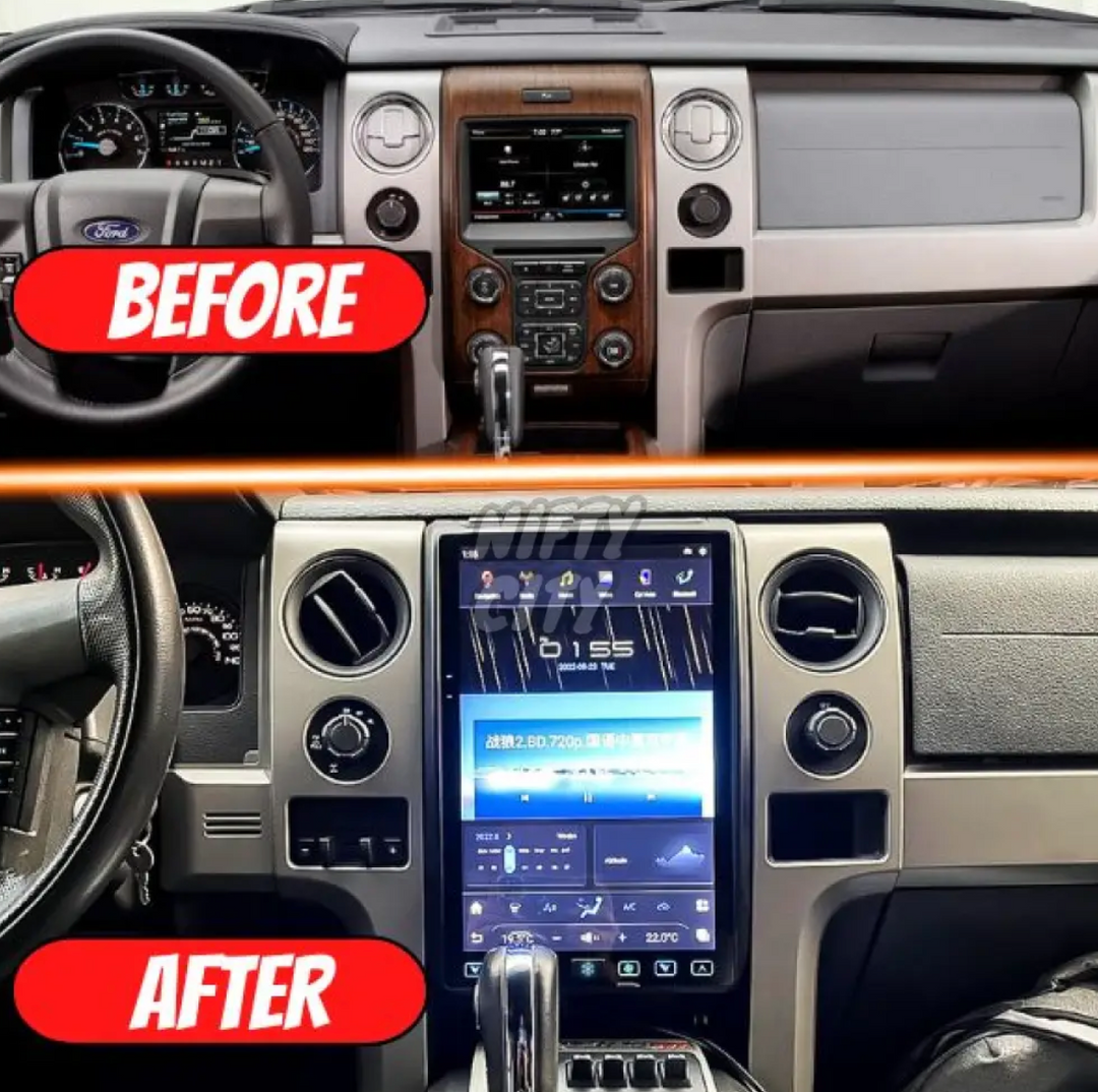 Ford Expedition 2013-2021 Apple CarPlay & Android Auto Tesla Screen - Nifty City
