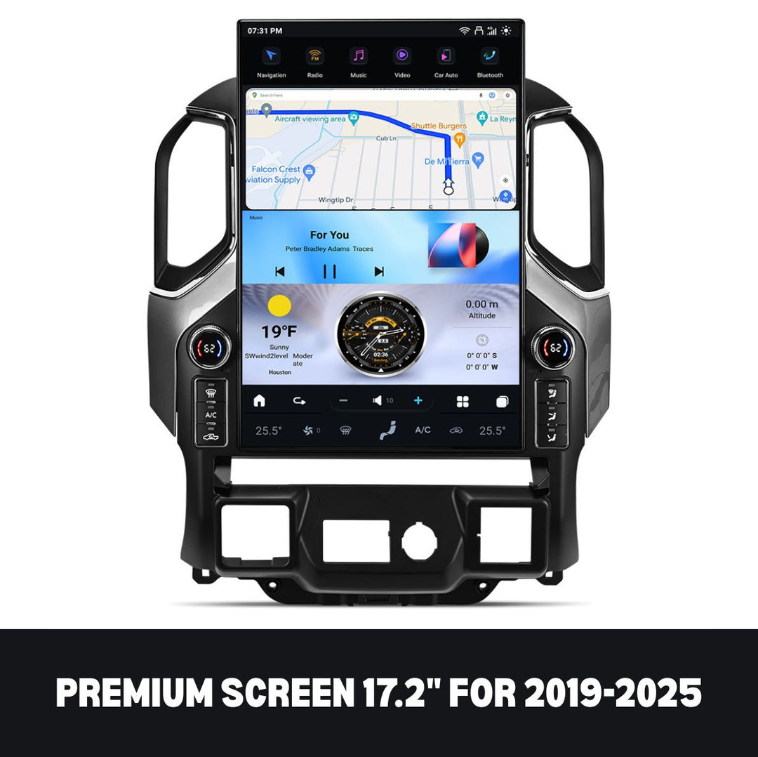 Chevrolet Silverado 2014-2025 Apple CarPlay & Android Auto Tesla Screen - Nifty City