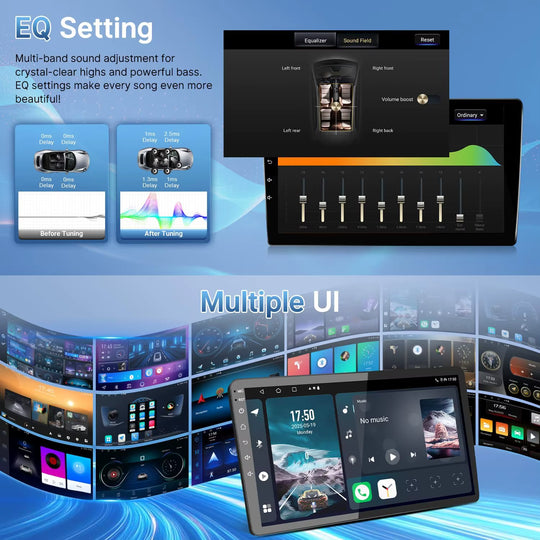 Chrysler Town and Country 2011-2016 Apple CarPlay & Android Auto Integration Screen