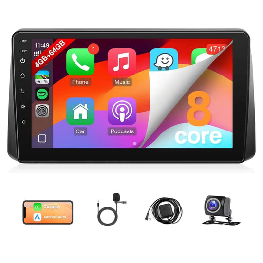Chrysler Town and Country 2011-2016 Apple CarPlay & Android Auto Integration Screen
