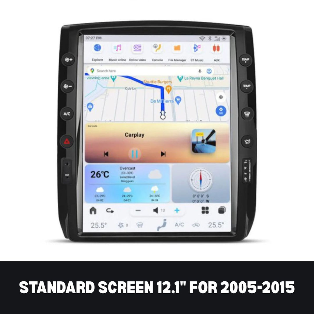 Tesla Screen Toyota Tacoma 2005-2023 Apple CarPlay Android Auto - Nifty City