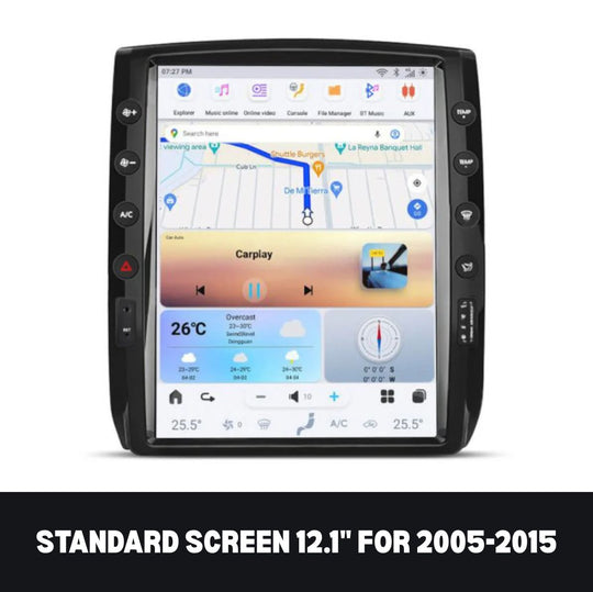 Tesla Screen Toyota Tacoma 2005-2023 Apple CarPlay Android Auto - Nifty City