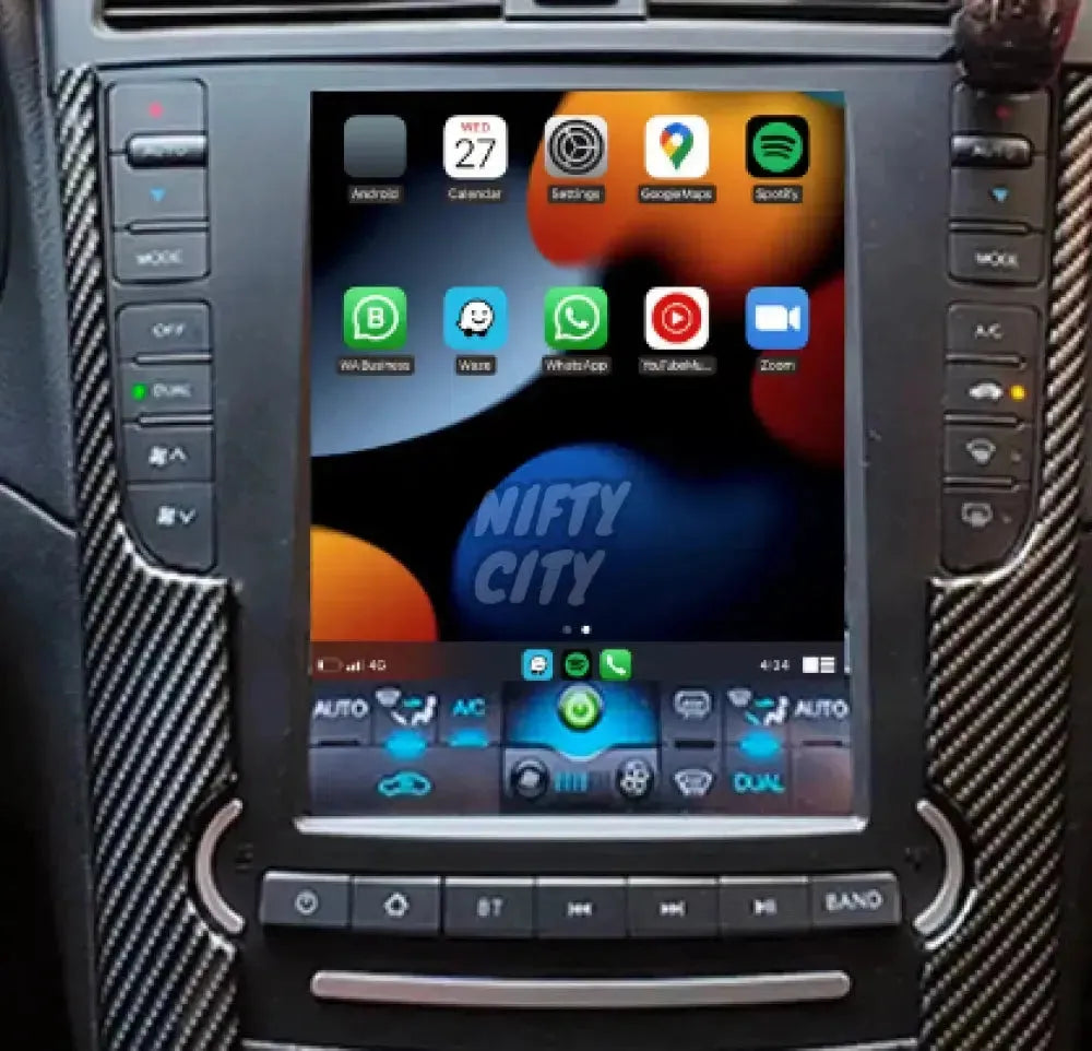 Acura TL 2004-2008 Apple CarPlay & Android Auto Tesla-Style - Nifty City