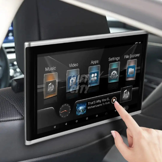 Add Rear Headrest Screens - Nifty City