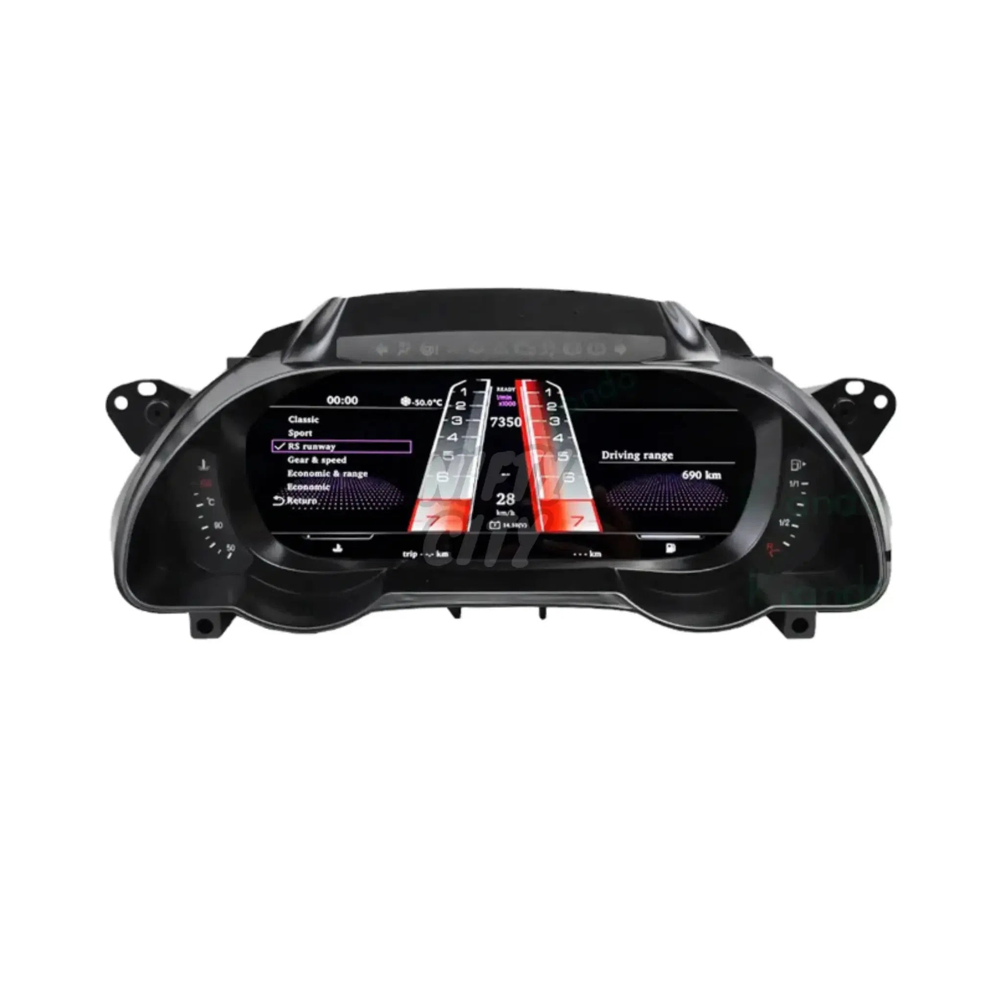Audi Q5 2010-2018 Lcd Digital Instrument Cluster Dash Upgrade Speedometer
