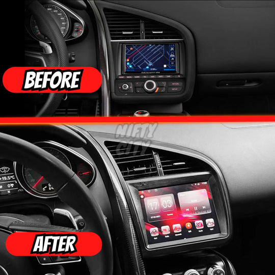 Audi R8 V10 2007-2015 Apple Carplay Android Auto Stereo Screen