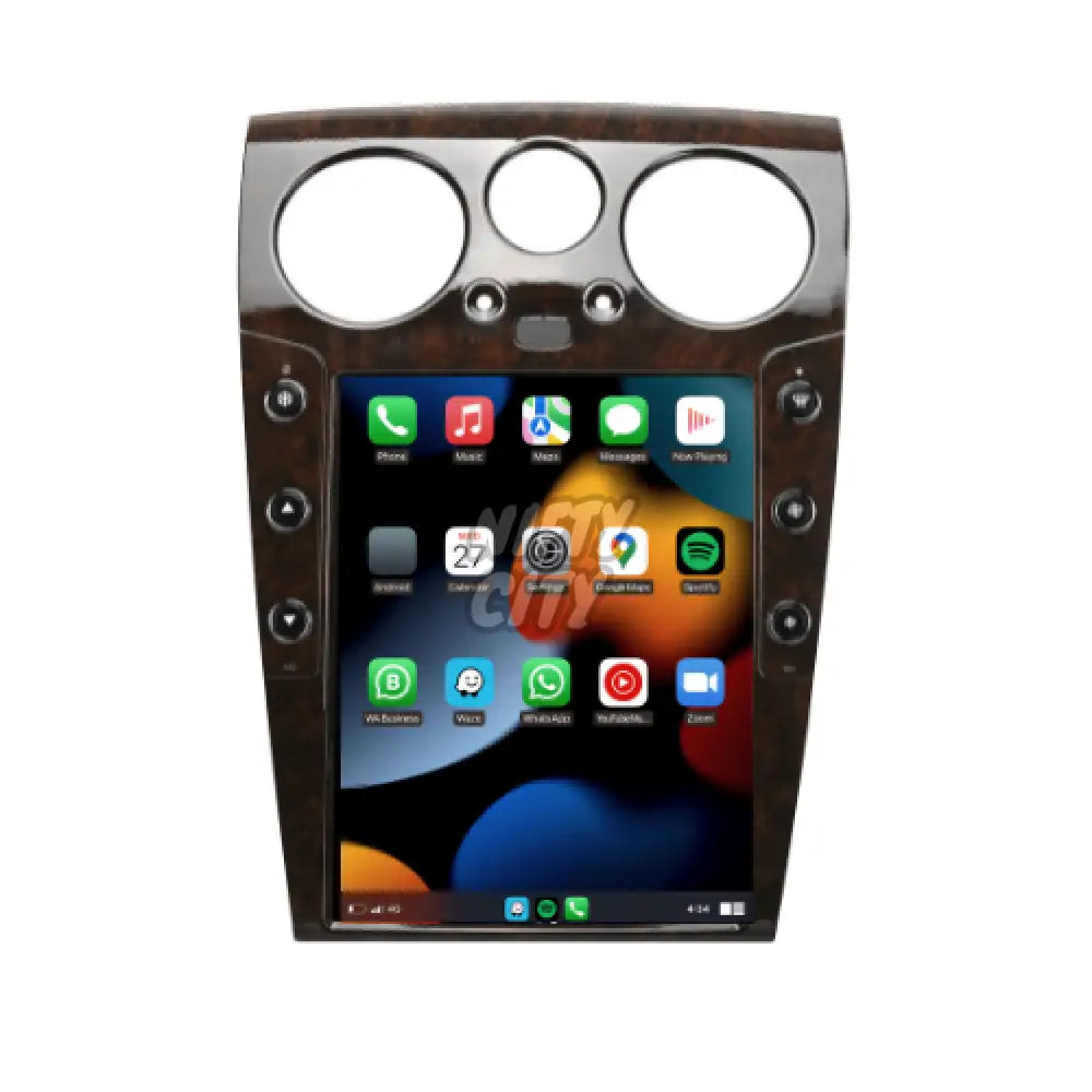 Bentley Continental 2003-2019 Apple CarPlay & Android Auto Tesla-Style 12.1" - Nifty City