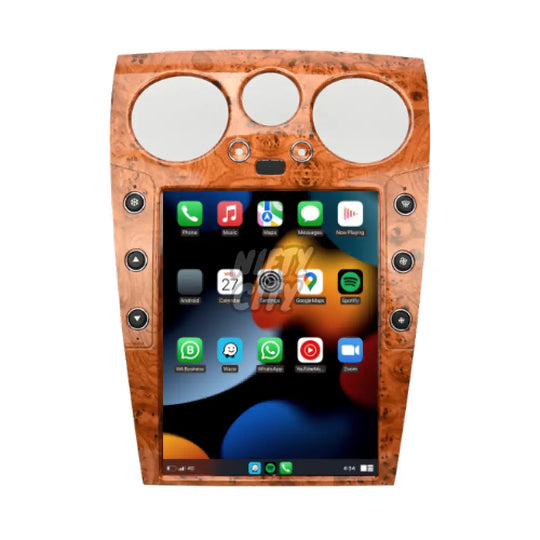 Bentley Continental 2003-2019 Apple CarPlay & Android Auto Tesla-Style 12.1" - Nifty City
