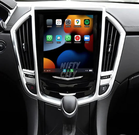 Cadillac ATS XTS SRX 2013-2018 Apple CarPlay Android Auto Tesla-Style - Nifty City