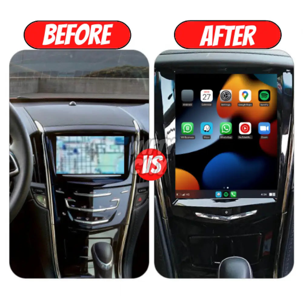 Cadillac CTS 2007-2018 Apple CarPlay & Android Auto Tesla-Style - Nifty City