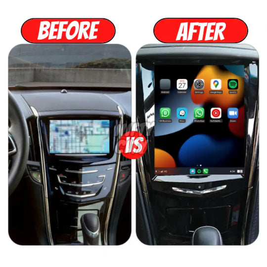 Cadillac CTS 2007-2018 Apple CarPlay & Android Auto Tesla-Style - Nifty City