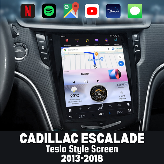 Cadillac Escalade 10.4-inch Android 13 screen installed