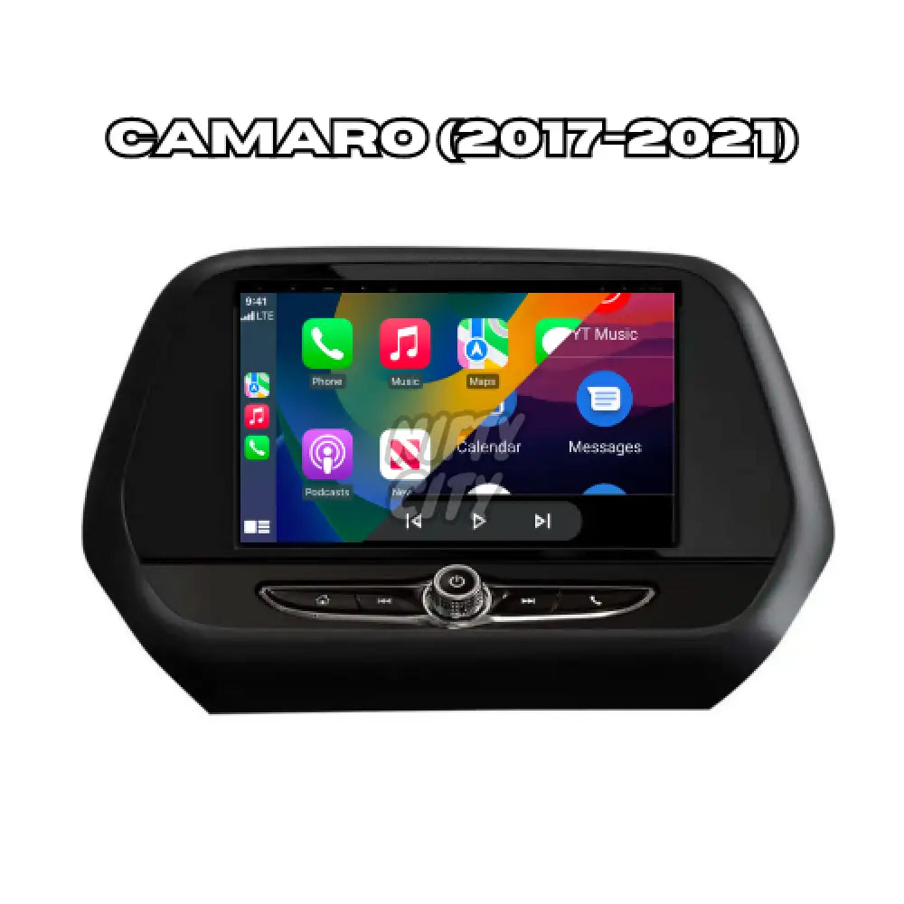Chevrolet Camaro 2010-2021 Apple CarPlay & Android Auto Ultra-Wide Screen 12.3" - Nifty City