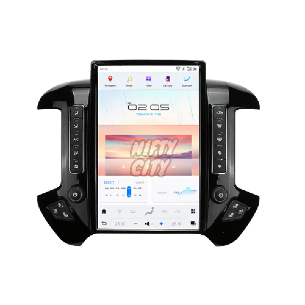 Chevrolet Colorado 2015-2018 Apple CarPlay & Android Auto Tesla-Style 14.5" - Nifty City