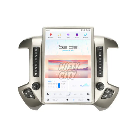 Chevrolet Colorado 2015-2018 Apple CarPlay & Android Auto Tesla-Style 14.5" - Nifty City