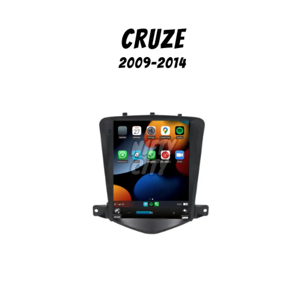 Chevrolet Cruze 2009-2014 Apple CarPlay & Android Auto Tesla-Style - Nifty City