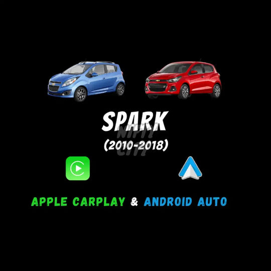 Chevrolet Spark 2010-2018 Apple CarPlay & Android Auto Integration - Nifty City