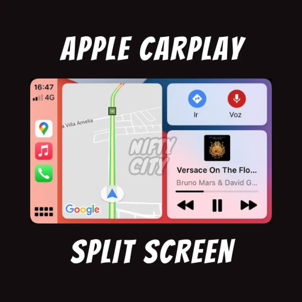 MG 3 II Cross 2013-2021 Apple CarPlay & Android Auto Integration - Nifty City