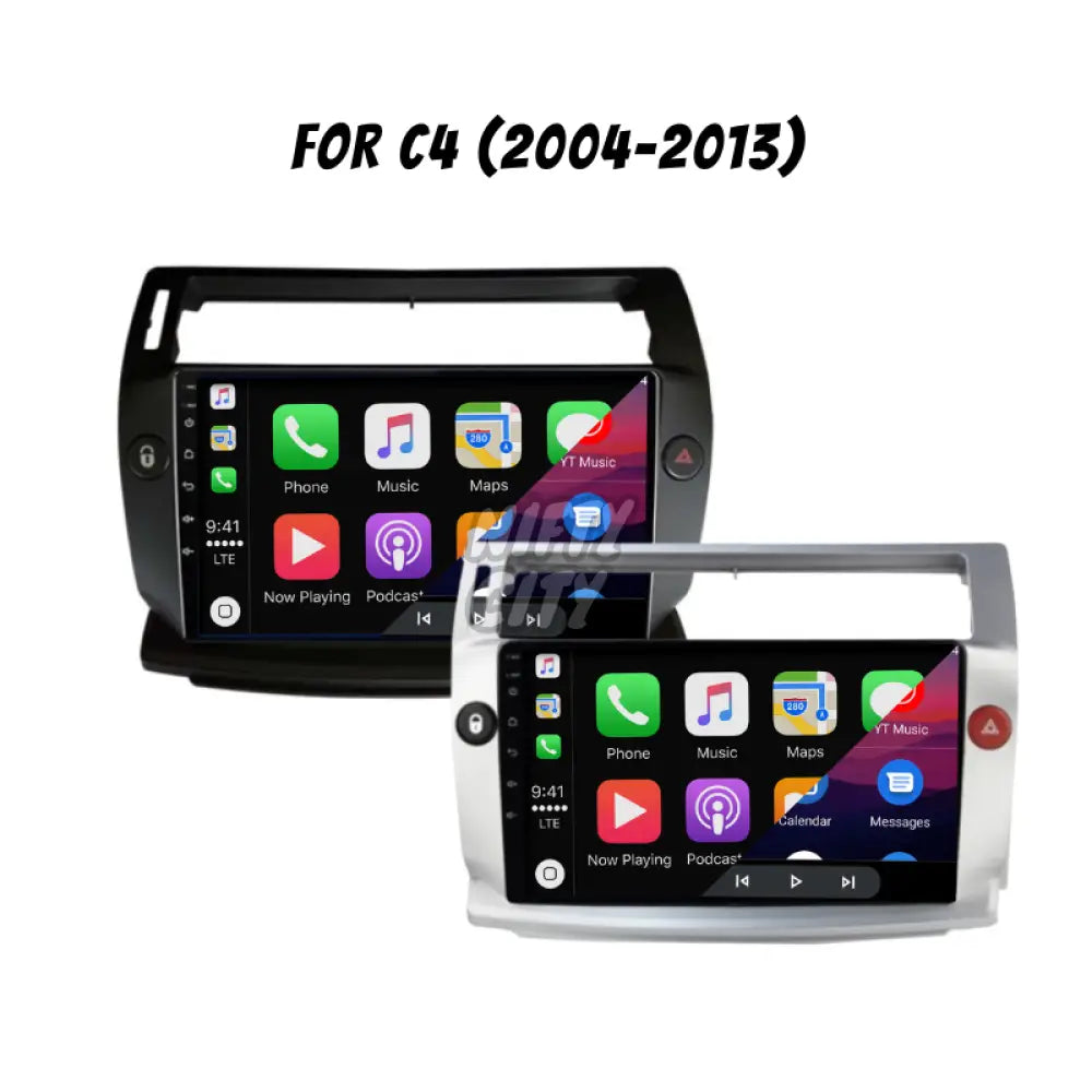 Citroen C4 2004-2016 Apple CarPlay & Android Auto Integration