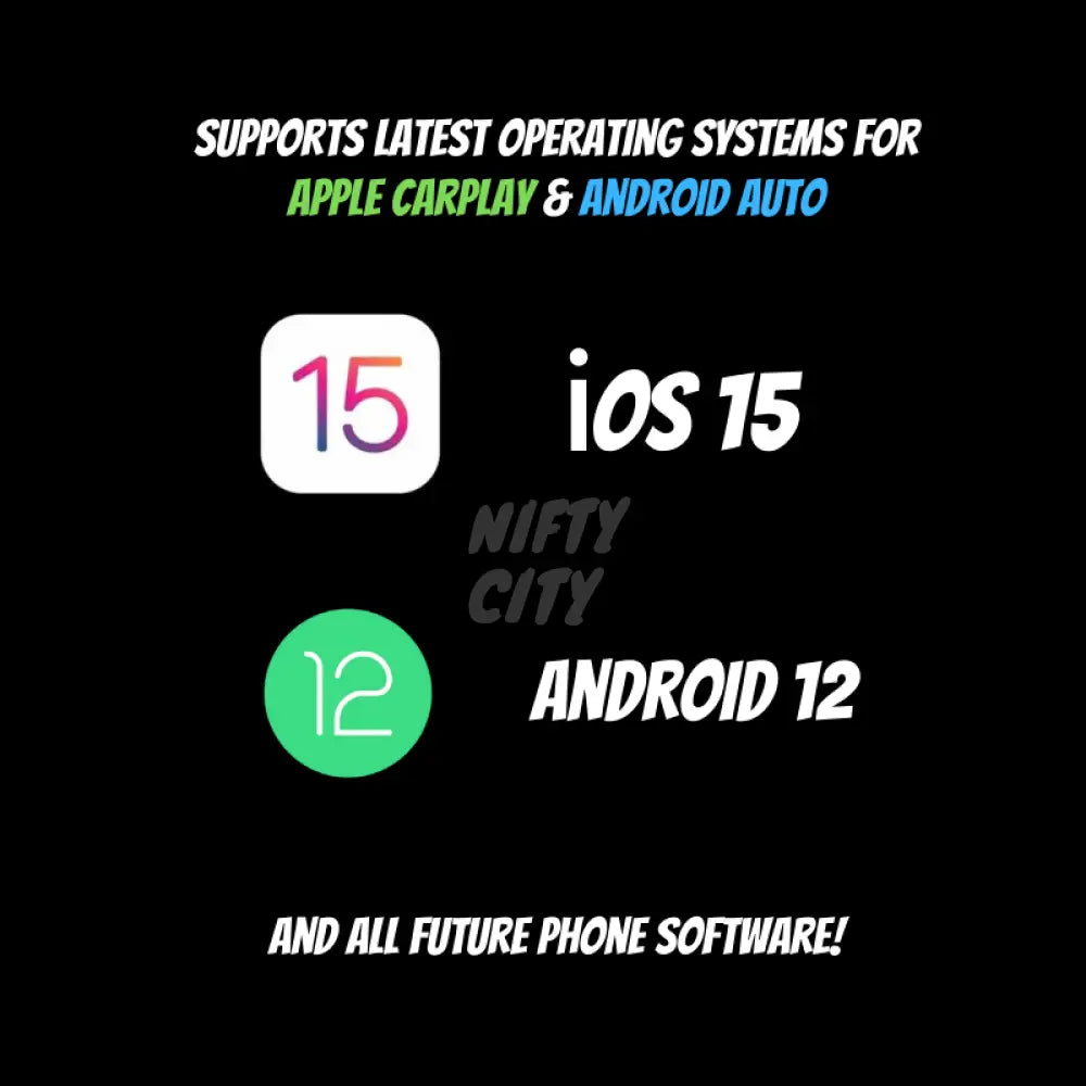 MG 3 II Cross 2013-2021 Apple CarPlay & Android Auto Integration - Nifty City
